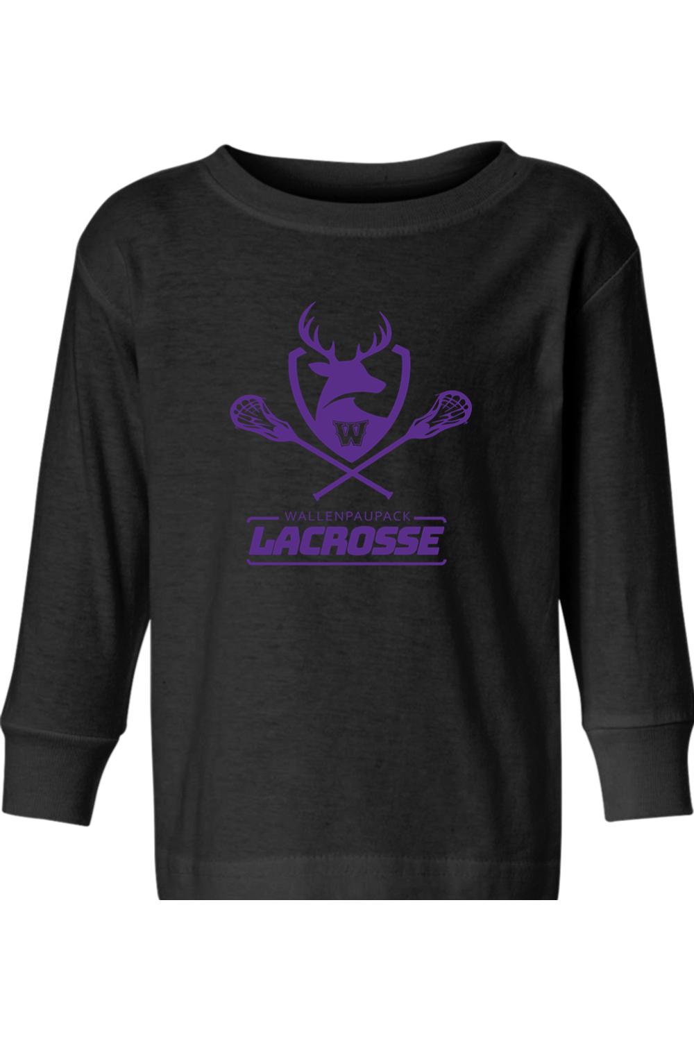 Wallenpaupack Lacrosse Toddler Long Sleeve T-Shirt Signature Lacrosse