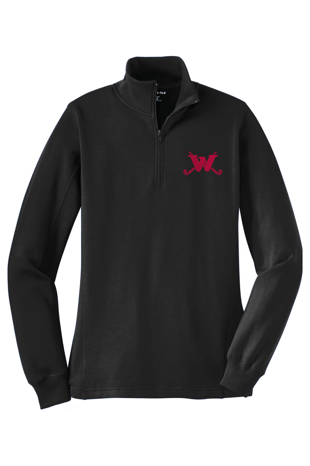 Waltham FH Adult Women's Embroidered Quarter-Zip Pullover Signature Lacrosse