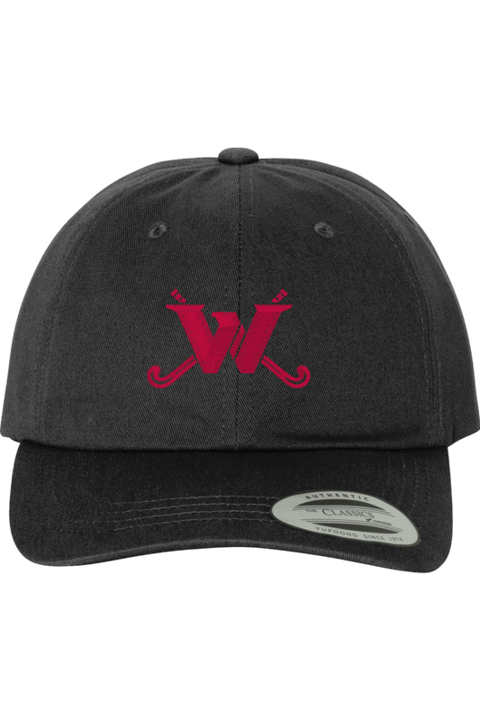 Waltham FH Embroidered Dad Hat Signature Lacrosse