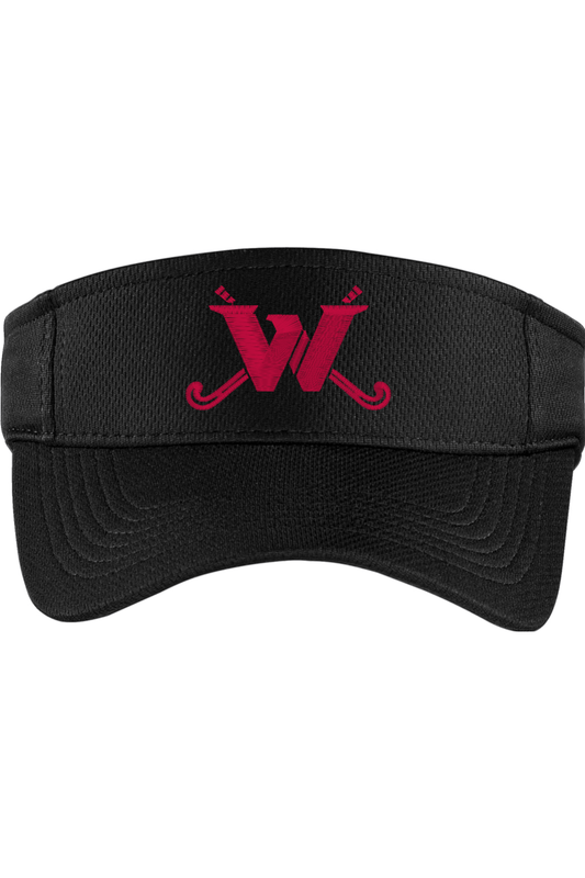 Waltham FH Embroidered Visor Signature Lacrosse