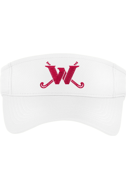 Waltham FH Embroidered Visor Signature Lacrosse