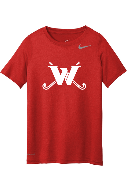 Waltham FH Nike Youth Team Legend Tee Signature Lacrosse