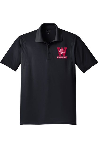 Waltham Youth FH Adult Embroidered Athletic Polo Signature Lacrosse