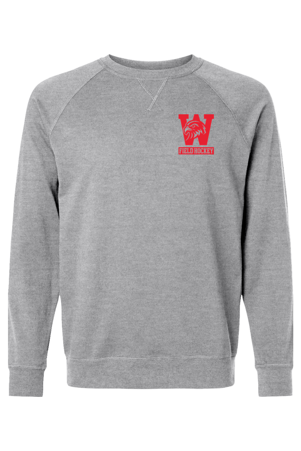 Waltham Youth FH Adult Heavyweight Raglan Long Sleeve Signature Lacrosse