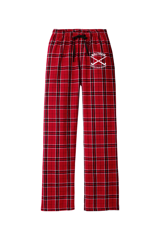 Waltham Youth FH Adult Women's Flannel Plaid Pants Signature Lacrosse