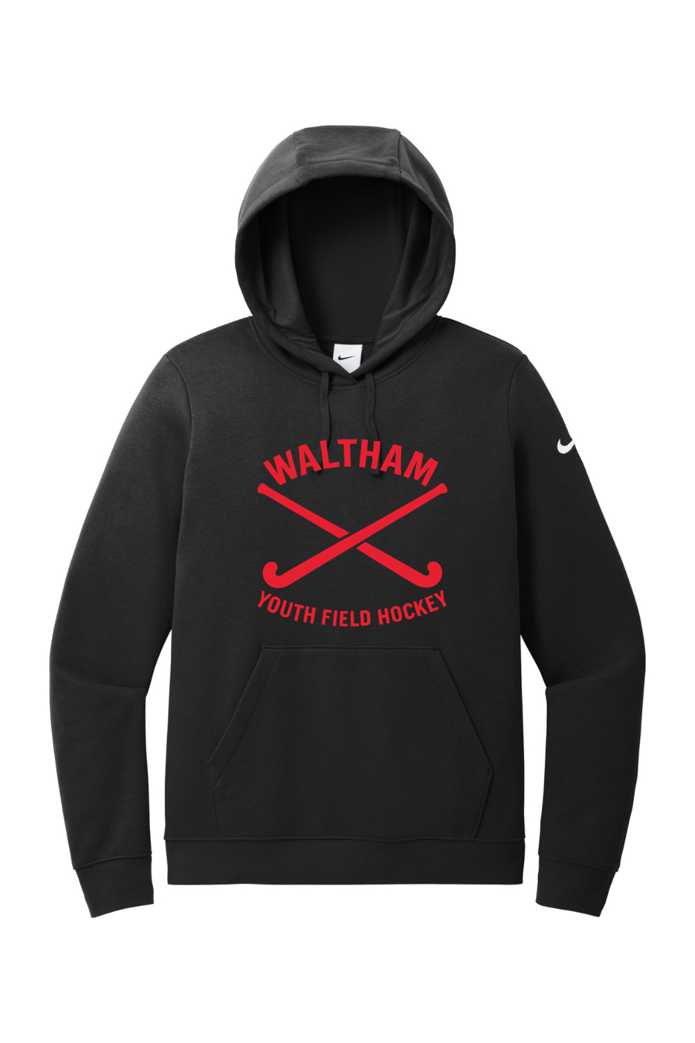 Waltham Youth FH Women's Fleece Sleeve Swoosh Pullover Hoodie Signature Lacrosse