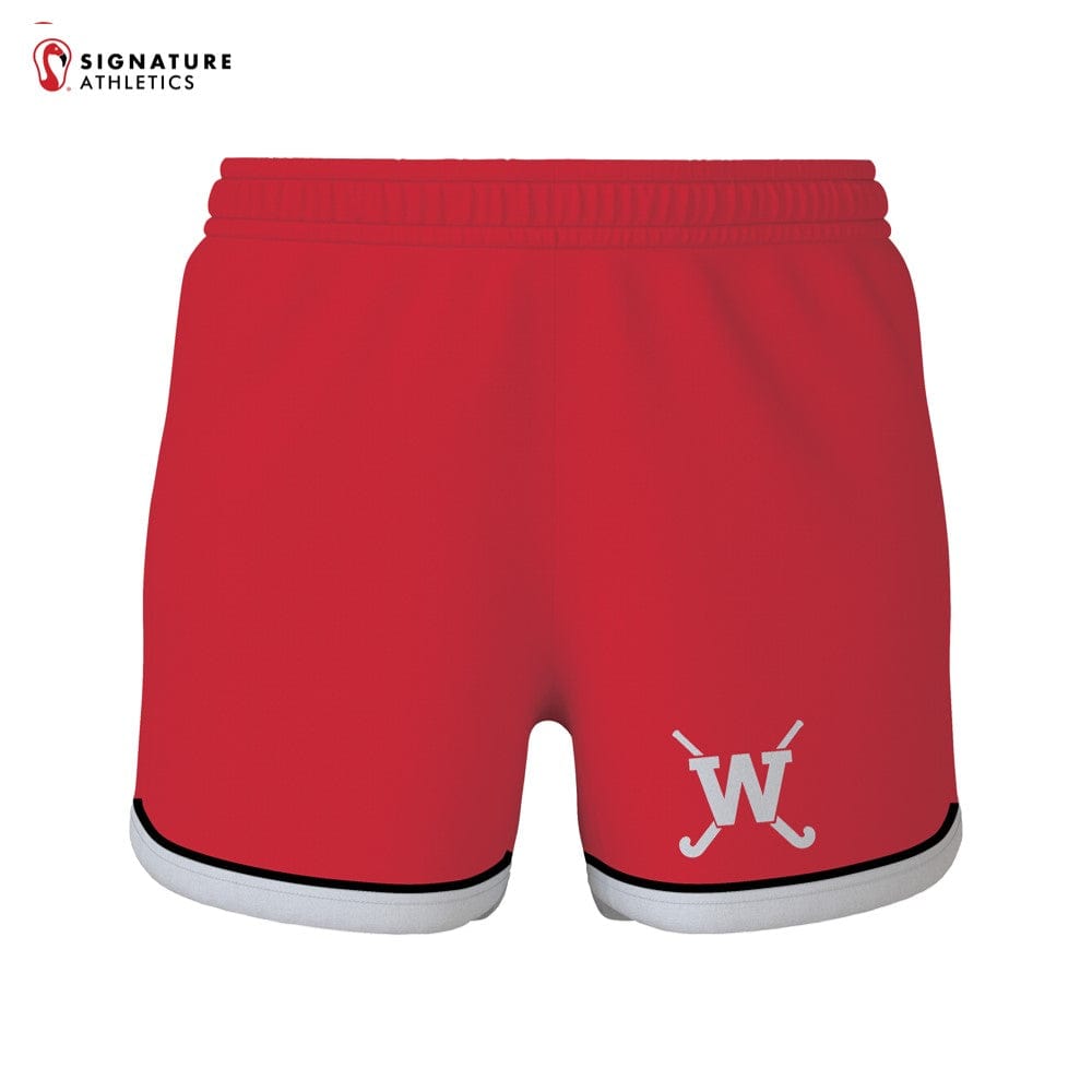 Waltham Youth FH Women's Game Shorts: 3/4 Signature Lacrosse