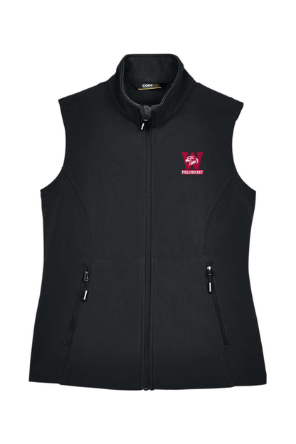 Waltham Youth LC Women's Fleece Bonded Soft Shell Vest Signature Lacrosse