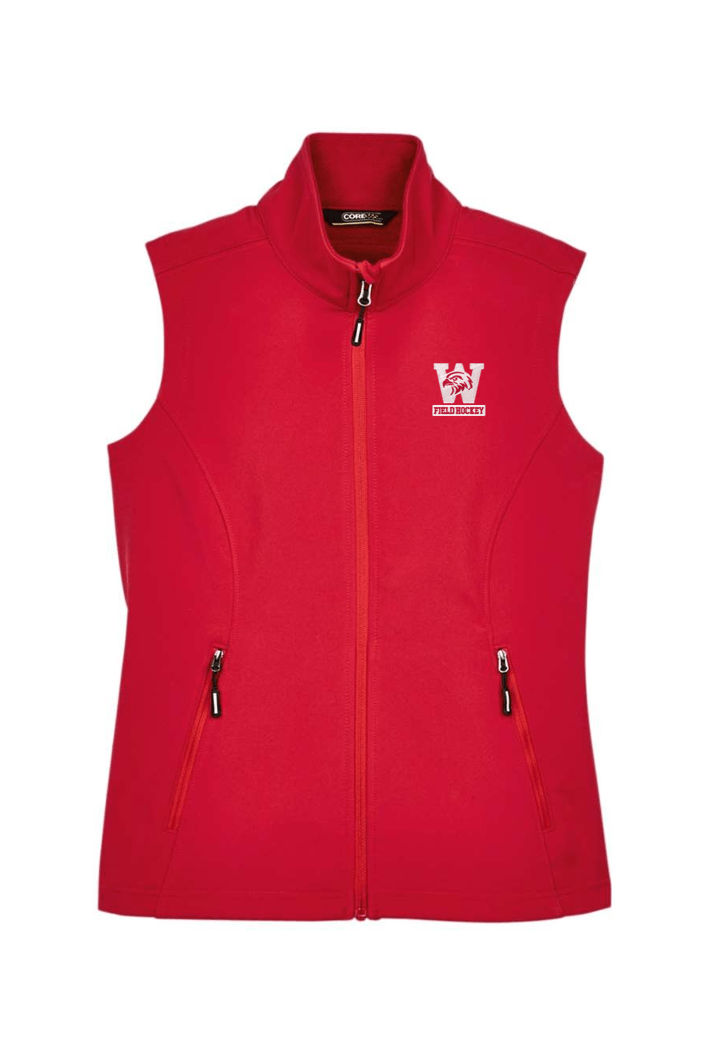 Waltham Youth LC Women's Fleece Bonded Soft Shell Vest Signature Lacrosse