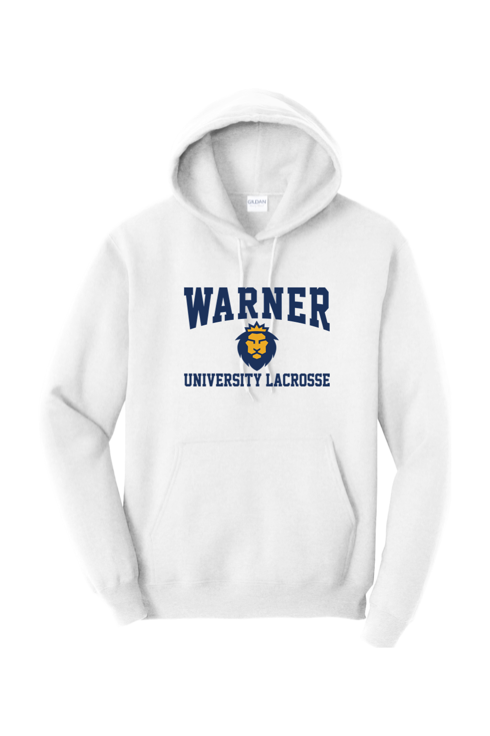 Warner University Womens Lacrosse Adult Heavyweight Hoodie Signature Lacrosse