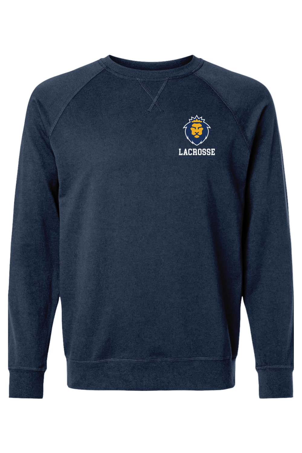 Warner University Womens Lacrosse Adult Heavyweight Raglan Long Sleeve Signature Lacrosse