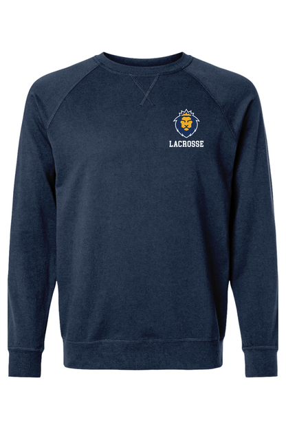 Warner University Womens Lacrosse Adult Heavyweight Raglan Long Sleeve Signature Lacrosse