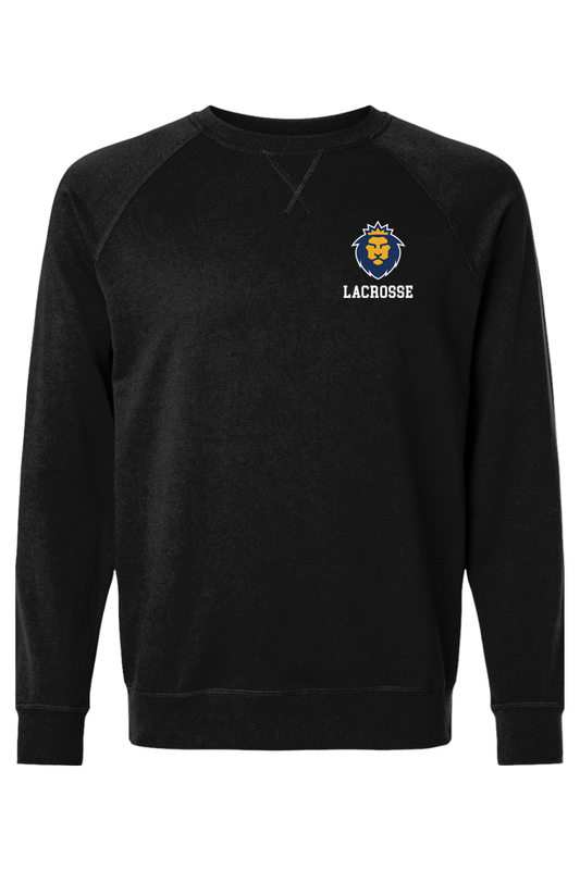 Warner University Womens Lacrosse Adult Heavyweight Raglan Long Sleeve Signature Lacrosse