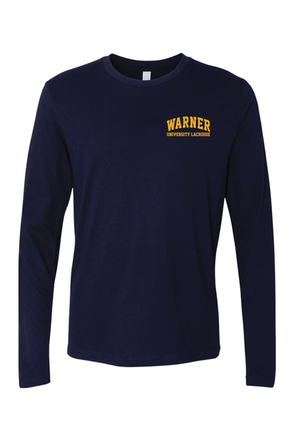 Warner University Womens Lacrosse Adult Long Sleeve T-Shirt Signature Lacrosse