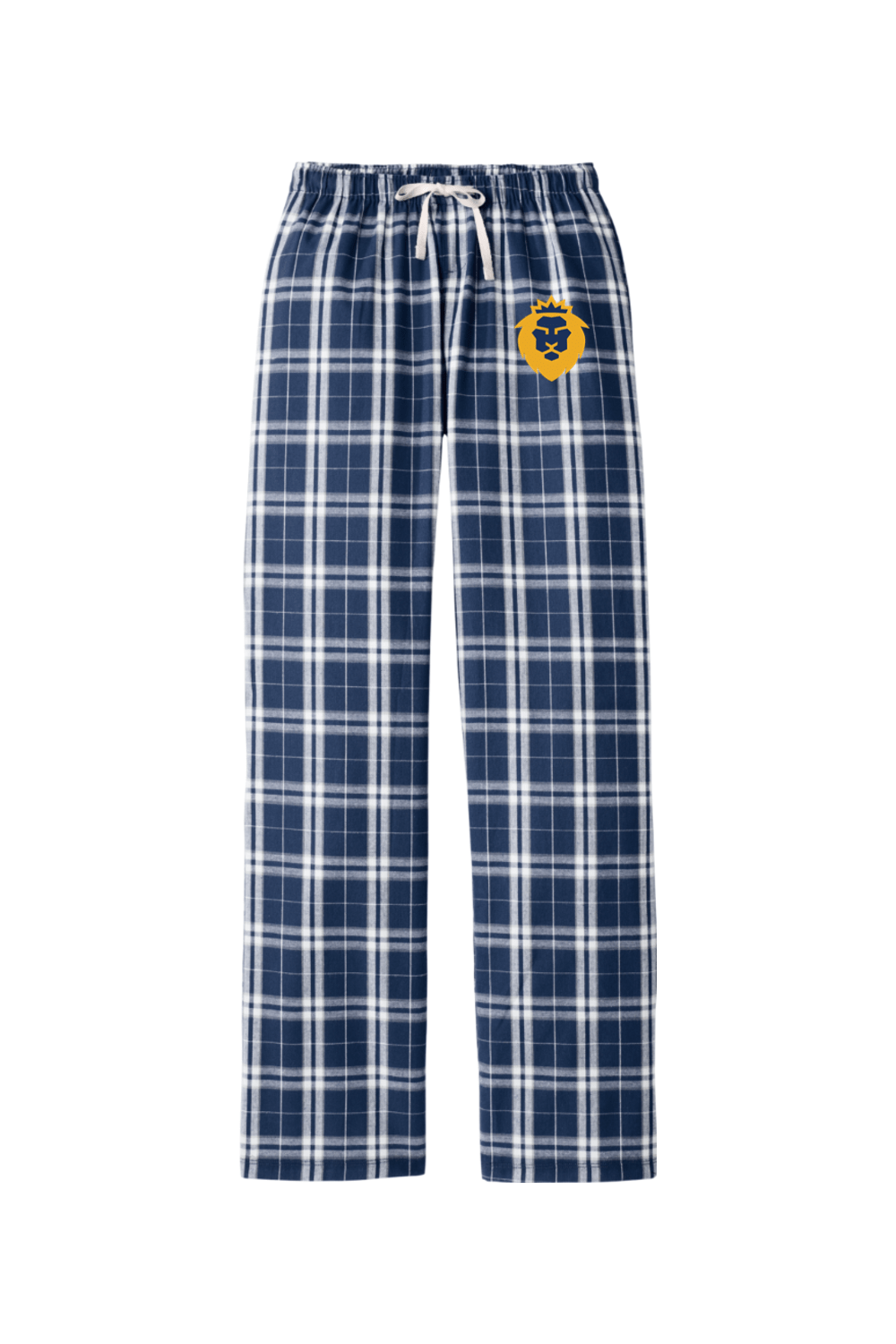 Warner University Womens Lacrosse Adult Women's Flannel Plaid Pants Signature Lacrosse