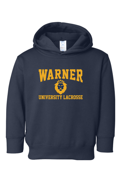 Warner University Womens Lacrosse Toddler Fleece Hoodie Signature Lacrosse