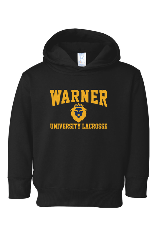 Warner University Womens Lacrosse Toddler Fleece Hoodie Signature Lacrosse