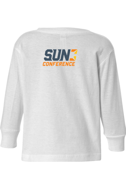 Warner University Womens Lacrosse Toddler Long Sleeve T-Shirt Signature Lacrosse