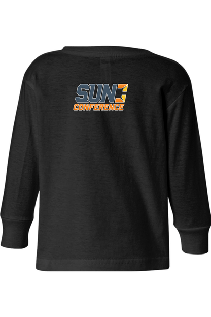 Warner University Womens Lacrosse Toddler Long Sleeve T-Shirt Signature Lacrosse