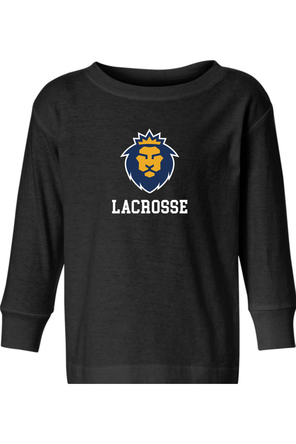 Warner University Womens Lacrosse Toddler Long Sleeve T-Shirt Signature Lacrosse