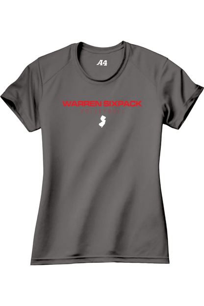 Warren SixPack A4 - Ladies' Cooling Performance T-Shirt Signature Lacrosse