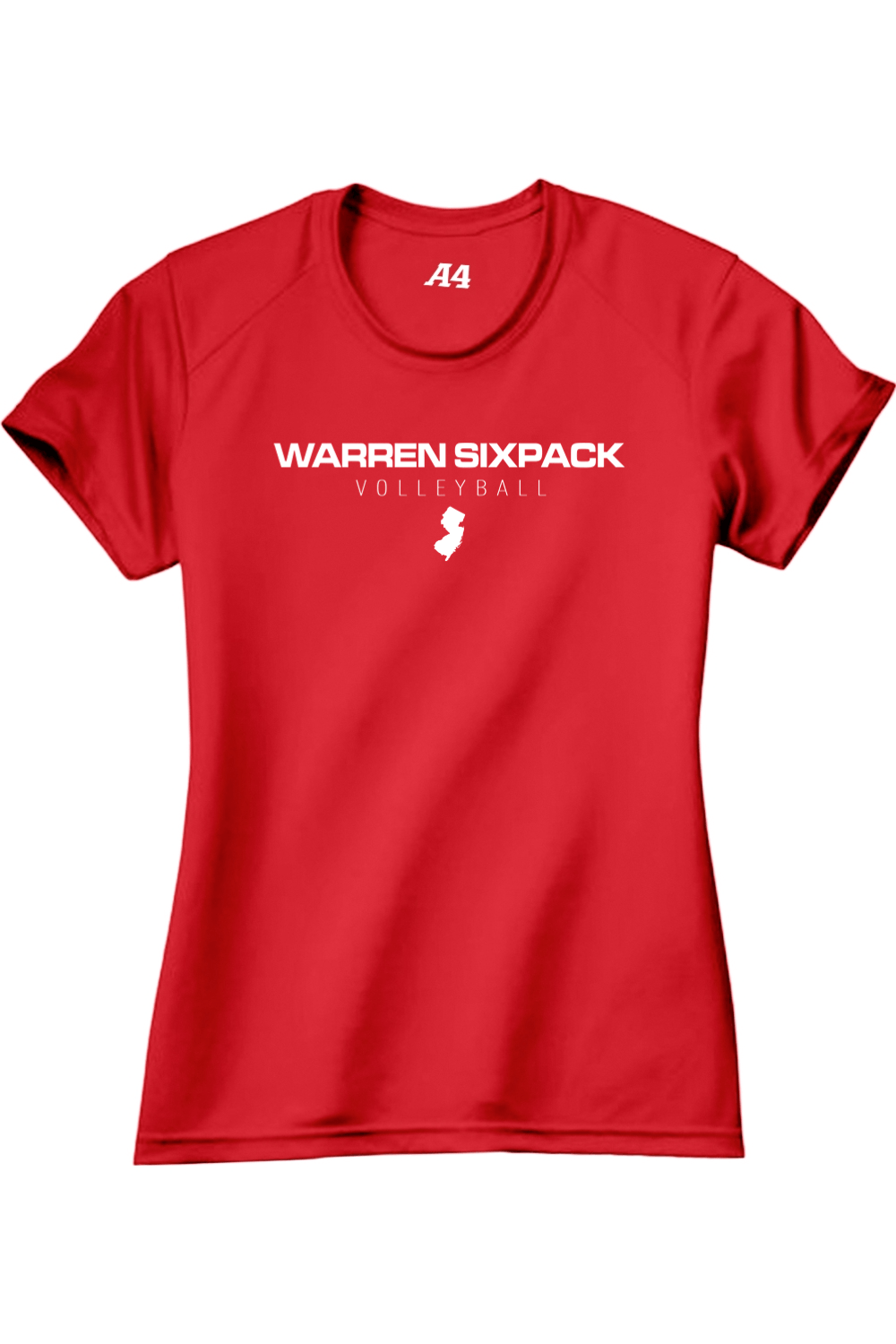 Warren SixPack A4 - Ladies' Cooling Performance T-Shirt Signature Lacrosse