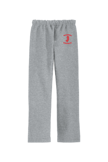Warren SixPack Gildan Heavy Blend Open Bottom Sweatpant Signature Lacrosse