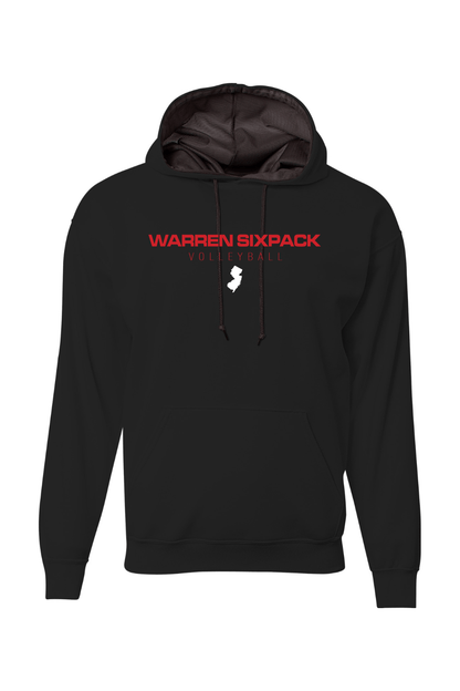 Warren SixPack Sprint Tech Fleece Hoodie Signature Lacrosse