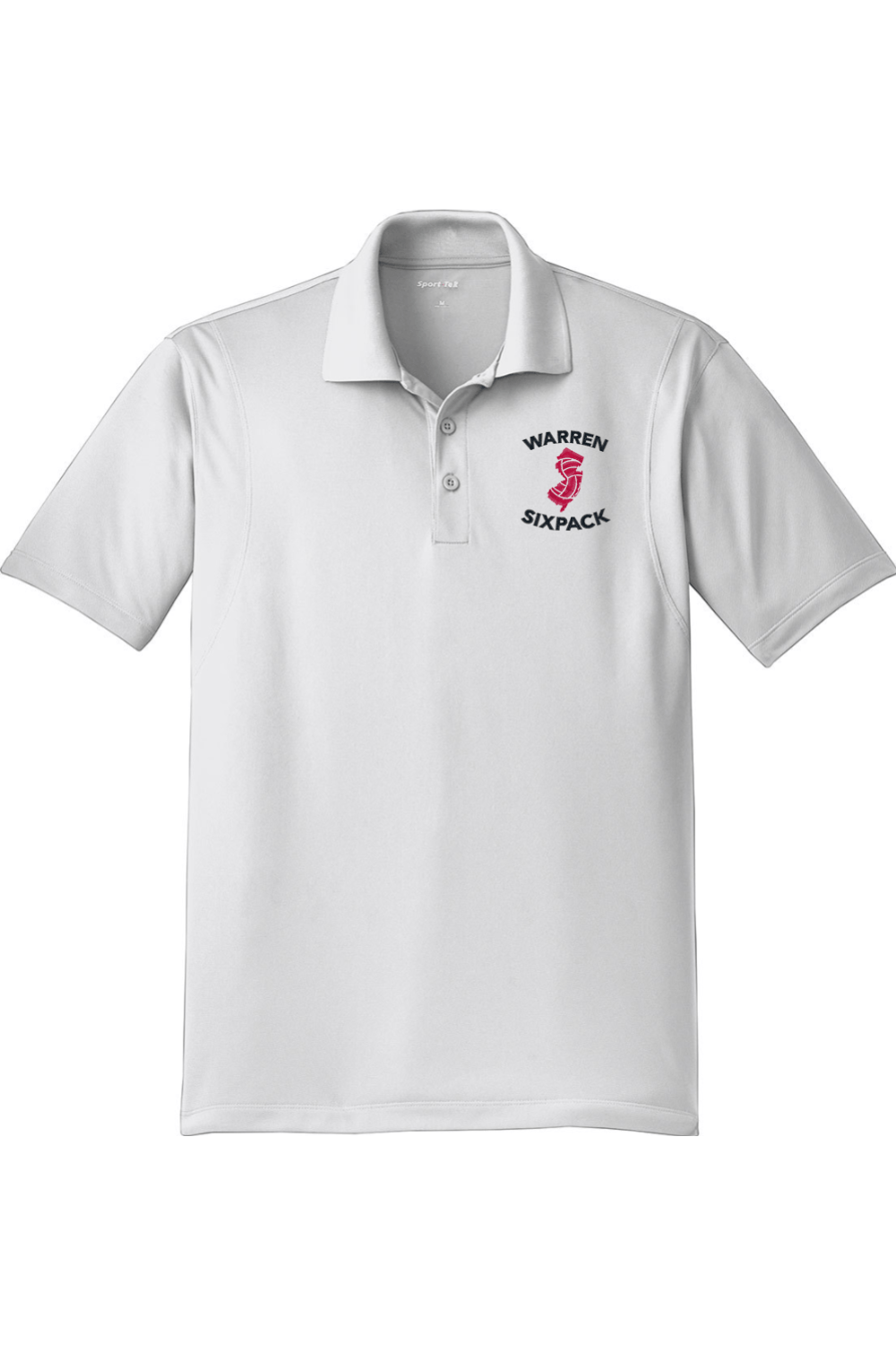 Warren Sixpack Volleyball Adult Embroidered Athletic Polo Signature Lacrosse