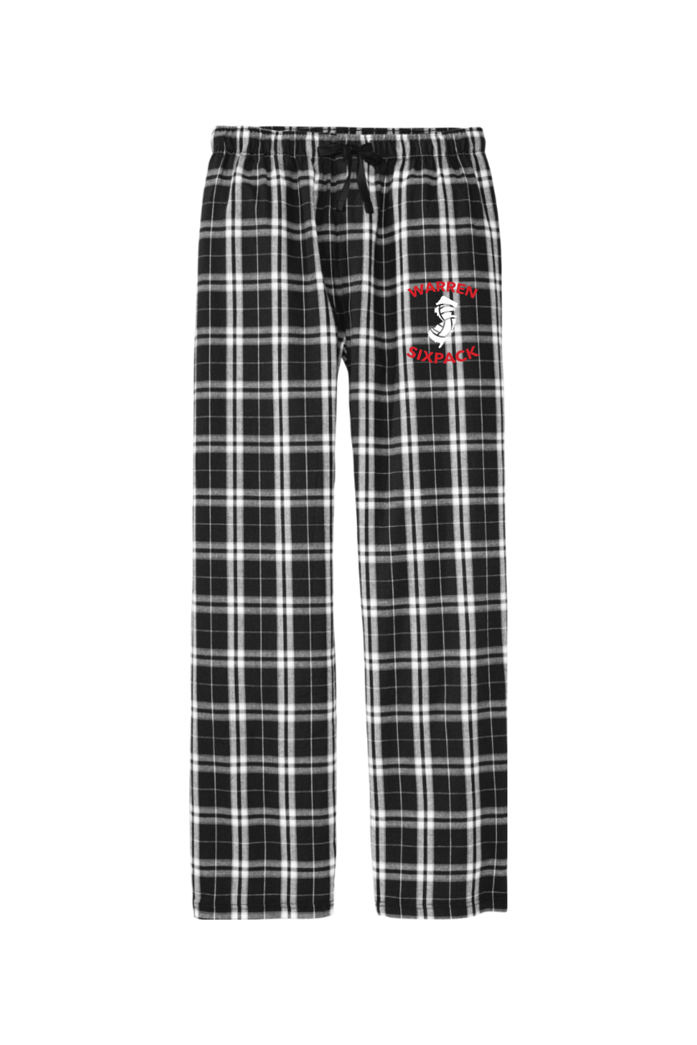 Warren Sixpack Volleyball Adult Men's Flannel Plaid Pants Signature Lacrosse