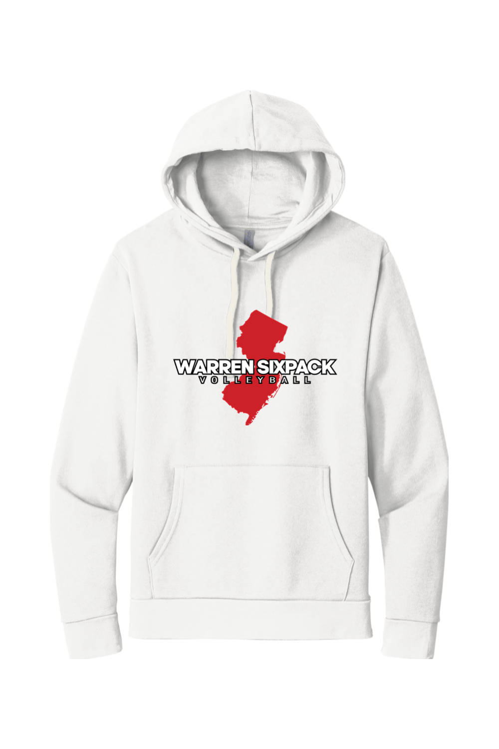 Warren Sixpack Volleyball Adult Premium Lightweight Hoodie Signature Lacrosse