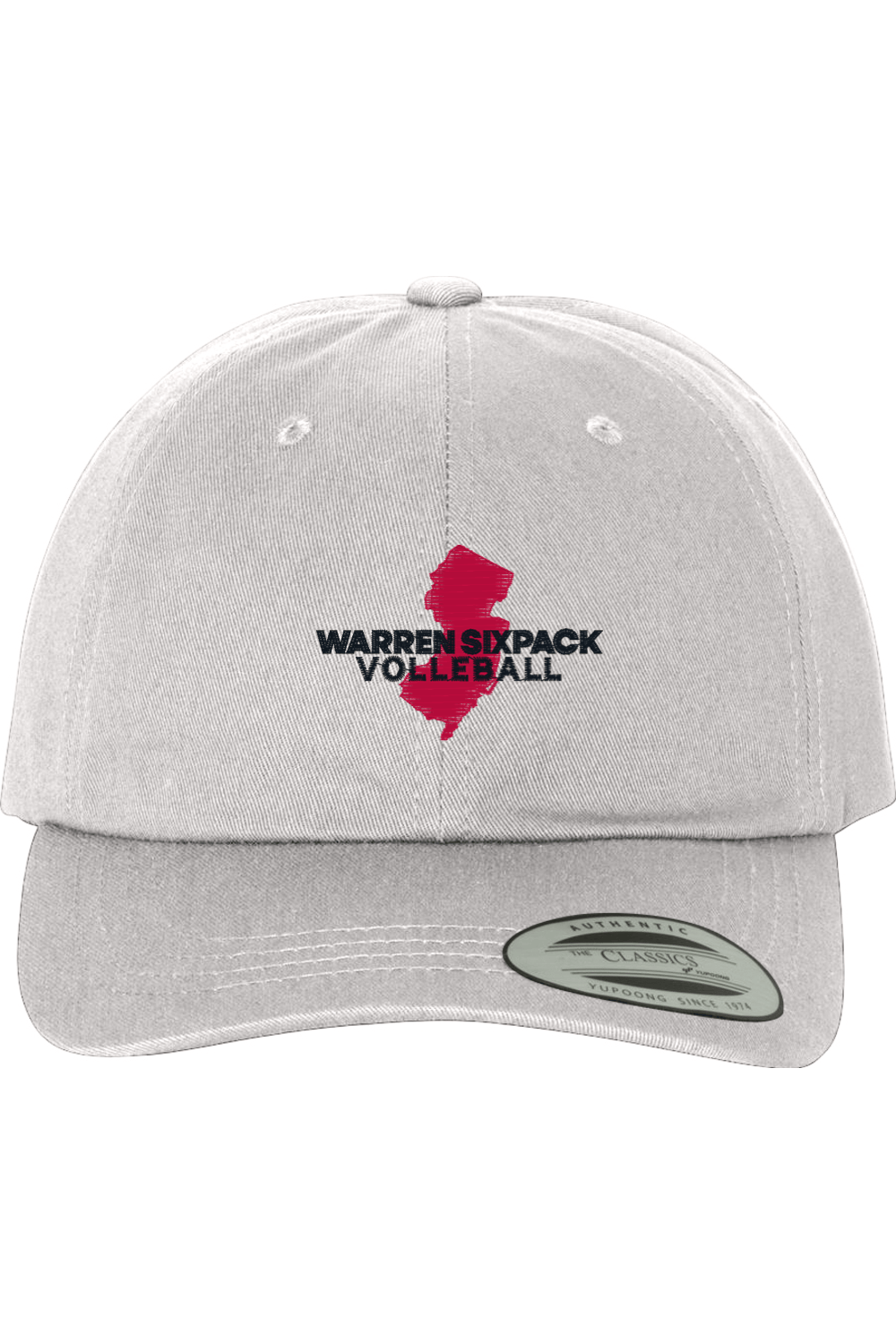 Warren Sixpack Volleyball Embroidered Dad Hat Signature Lacrosse