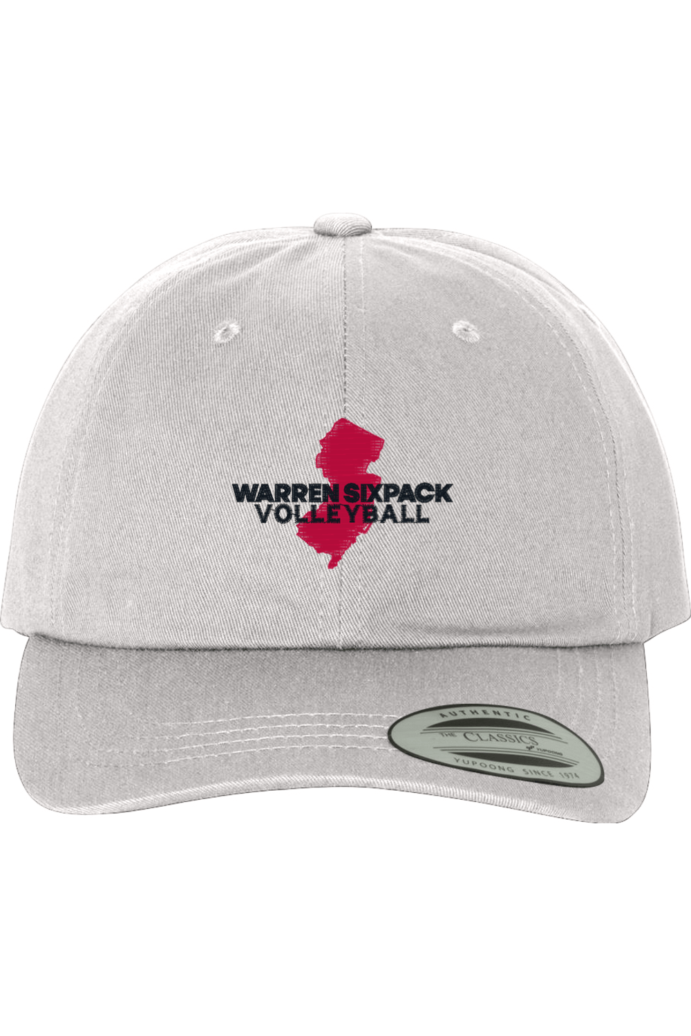 Warren Sixpack Volleyball Embroidered Dad Hat Signature Lacrosse