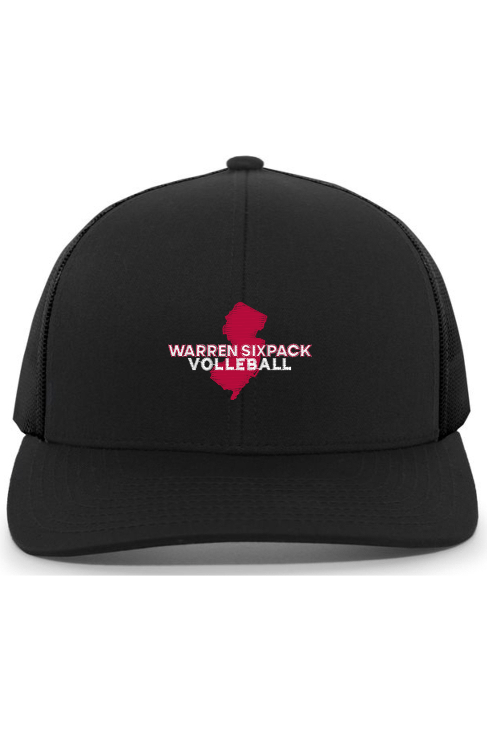 Warren Sixpack Volleyball Embroidered Trucker Hat Signature Lacrosse