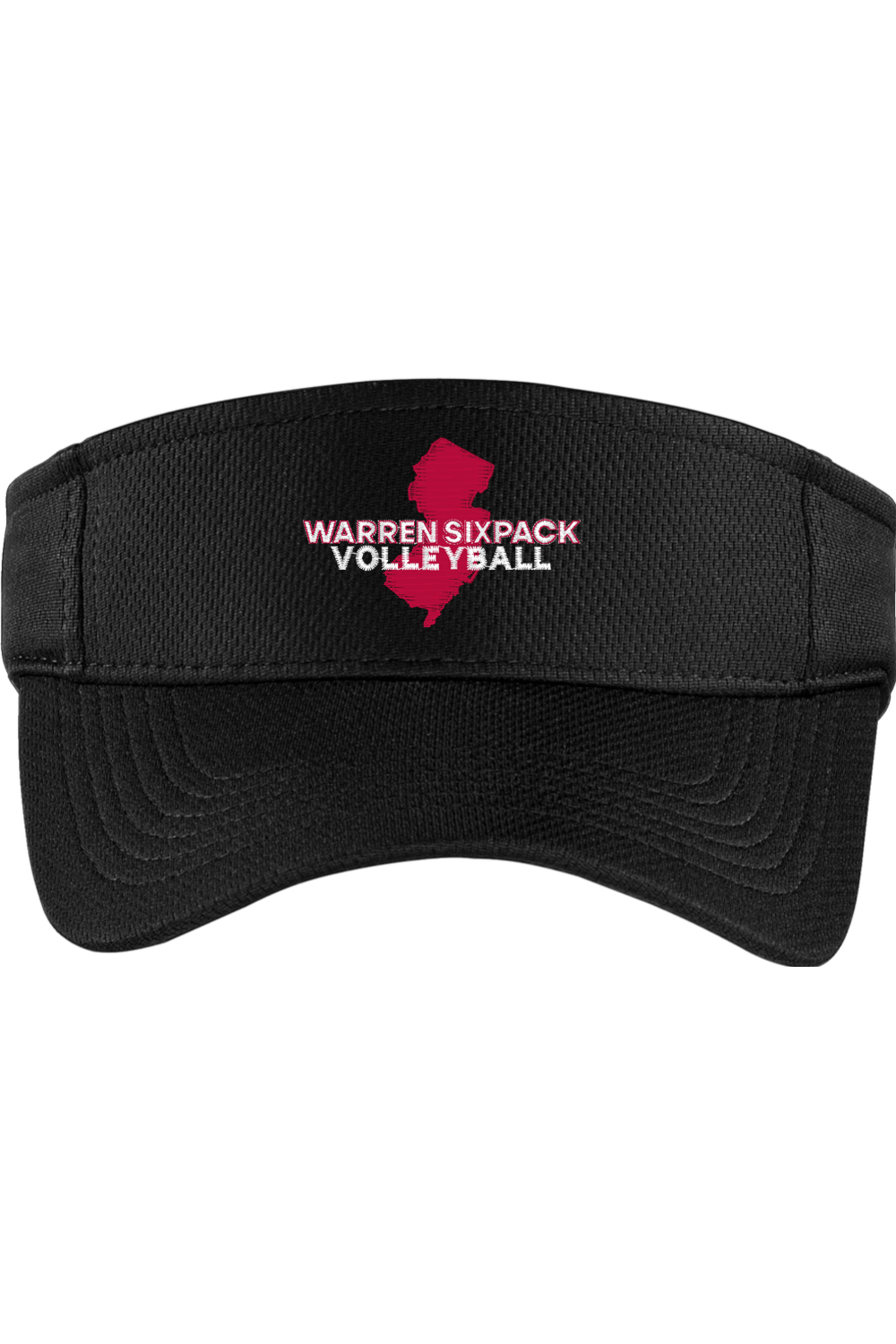 Warren Sixpack Volleyball Embroidered Visor Signature Lacrosse