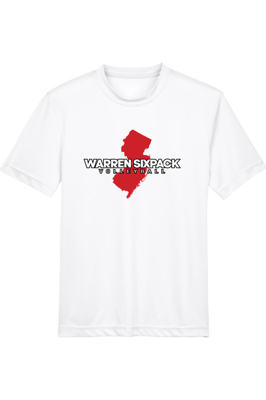 Warren Sixpack Volleyball Youth Athletic T-Shirt Signature Lacrosse