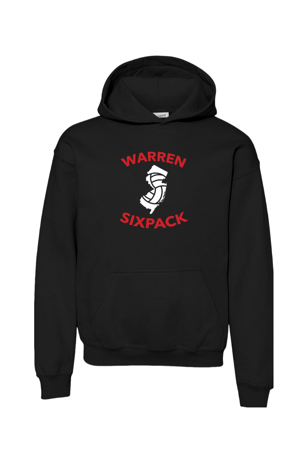 Warren Sixpack Volleyball Youth Hoodie Signature Lacrosse