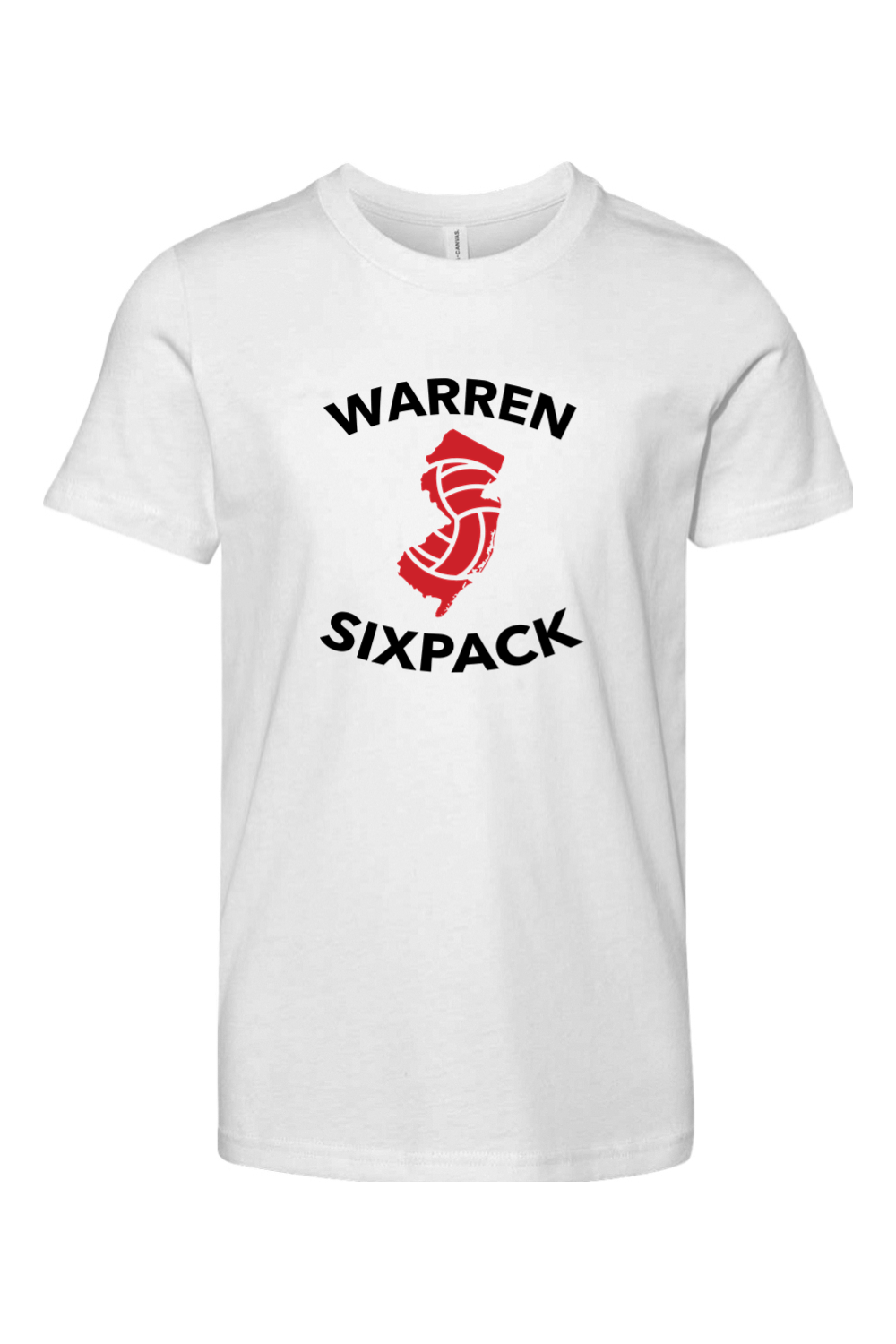 Warren Sixpack Volleyball Youth Lifestyle T-Shirt Signature Lacrosse