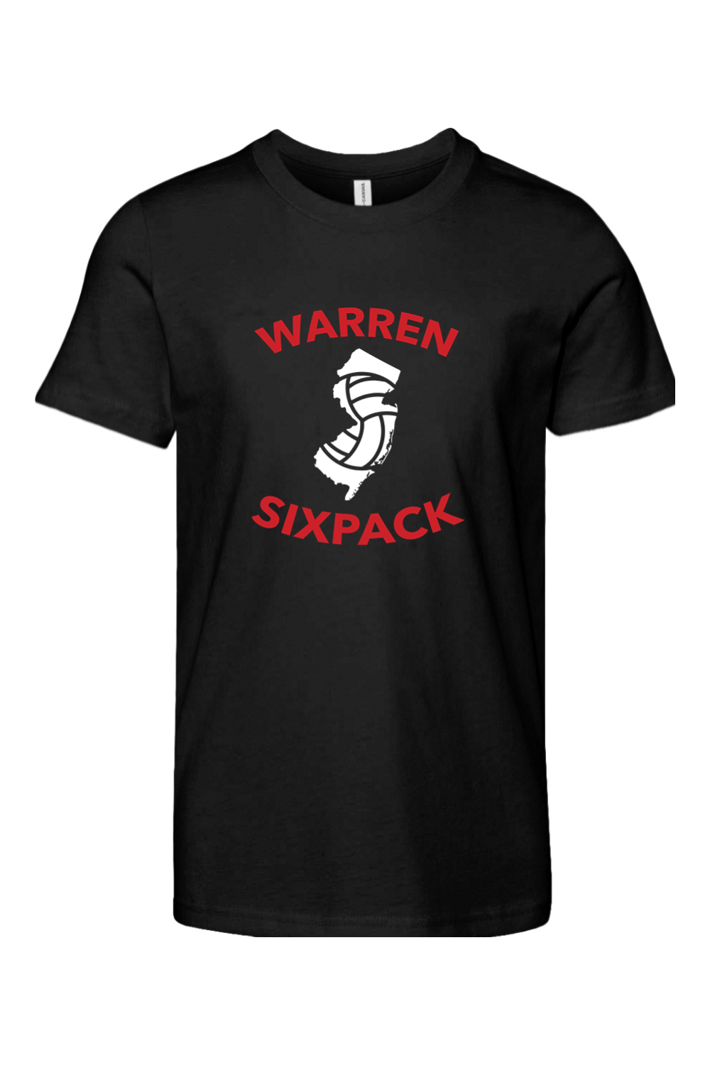 Warren Sixpack Volleyball Youth Lifestyle T-Shirt Signature Lacrosse