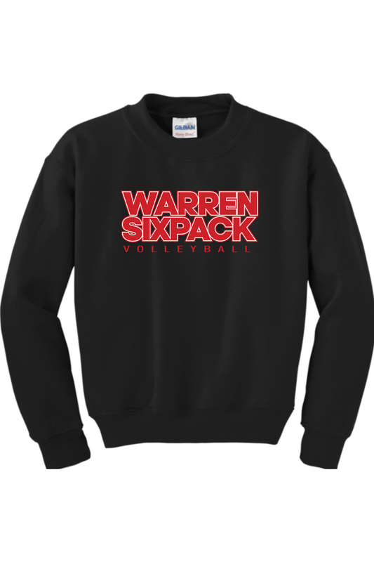 Warren Sixpack Volleyball Youth Sweatshirt Signature Lacrosse