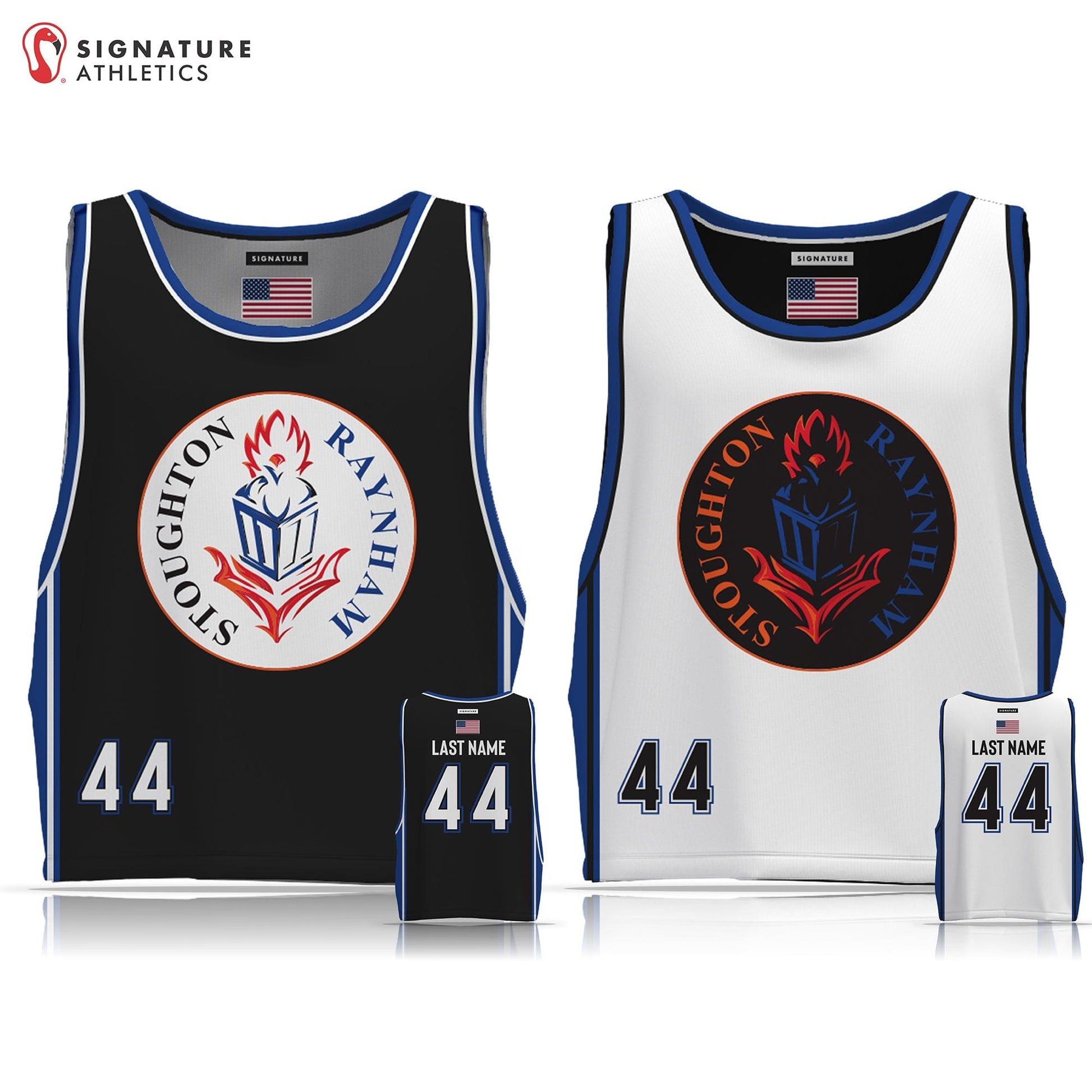 Warrior Knights Men's Player Reversible Game Pinnie: Boys Grade 7/8 Signature Lacrosse