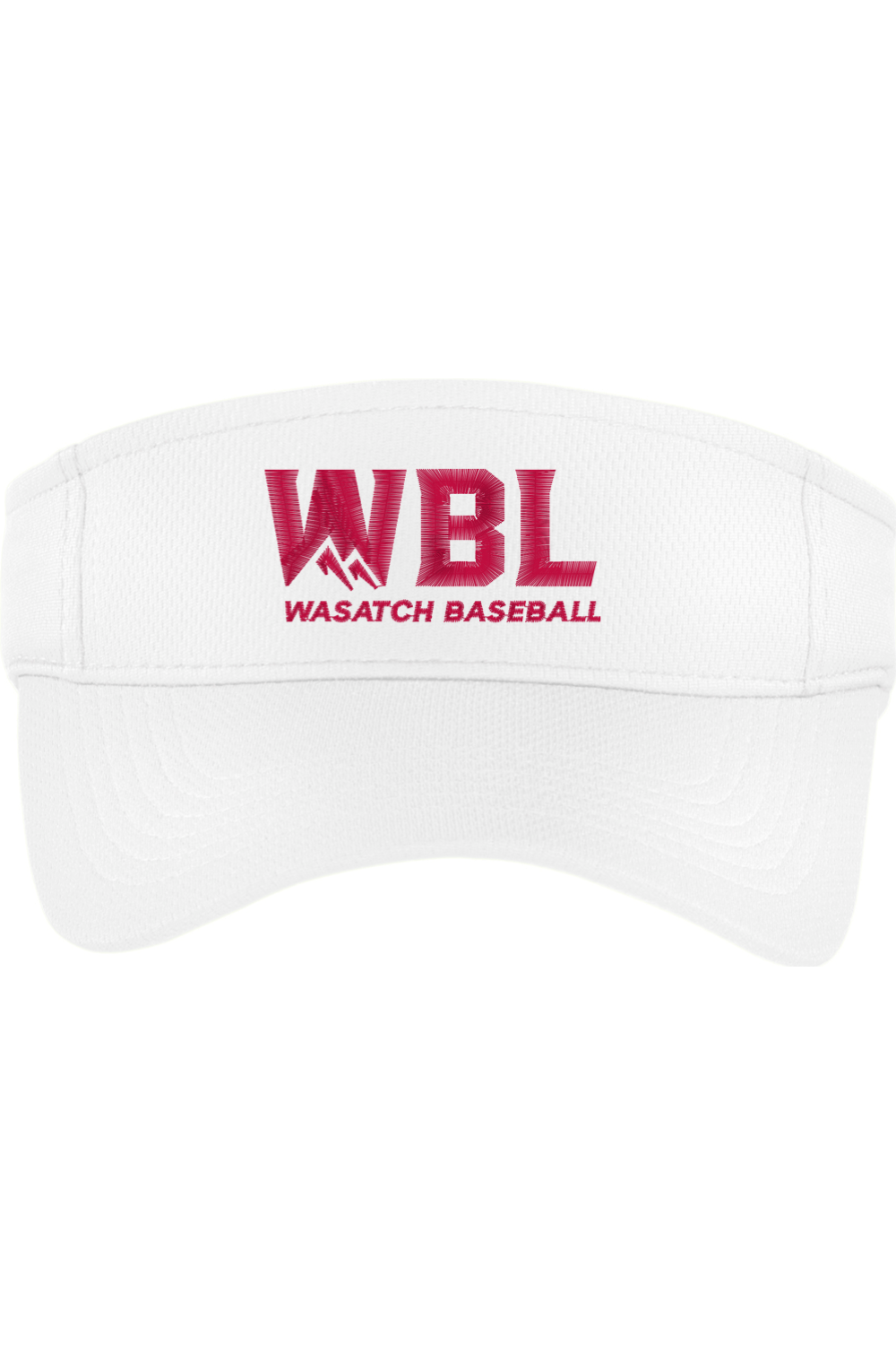 Wasatch Baseball Embroidered Visor Signature Lacrosse
