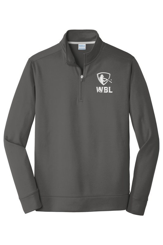 Wasatch Baseball Performance Fleece 1/4-Zip Pullover Sweatshirt Signature Lacrosse