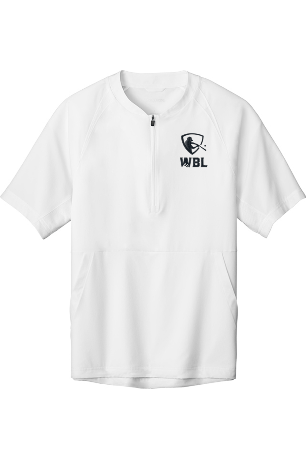 Wasatch Baseball Repeat 1/2-Zip Short Sleeve Jacket Signature Lacrosse