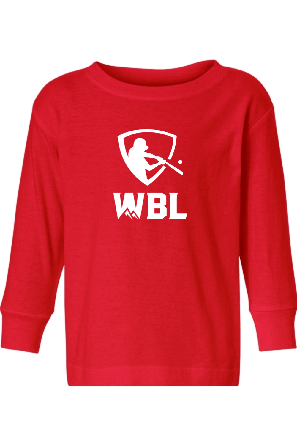 Wasatch Baseball Toddler Long Sleeve T-Shirt Signature Lacrosse
