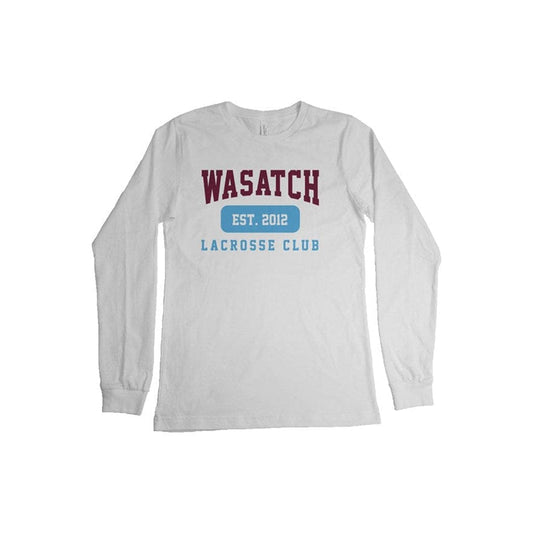 Wasatch Lacrosse Adult Cotton Long Sleeve T-Shirt Signature Lacrosse