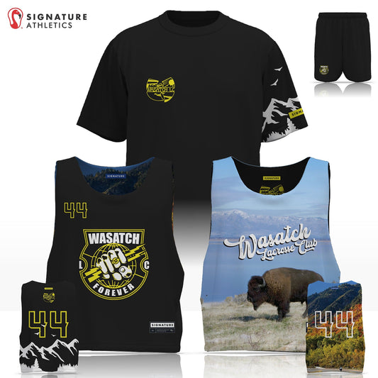 Wasatch Lacrosse Men's 3 Piece Player Game Package: 2025-3031 #0-99 Signature Lacrosse
