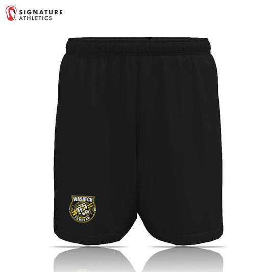 Wasatch Lacrosse Men's Player Game Shorts: 2025-3031 #0-99 Signature Lacrosse
