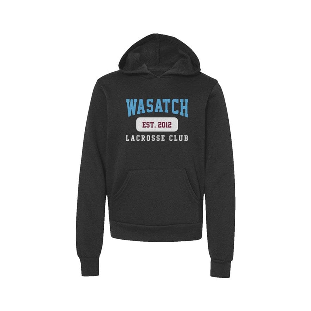 Wasatch Lacrosse Premium Youth Hoodie Signature Lacrosse