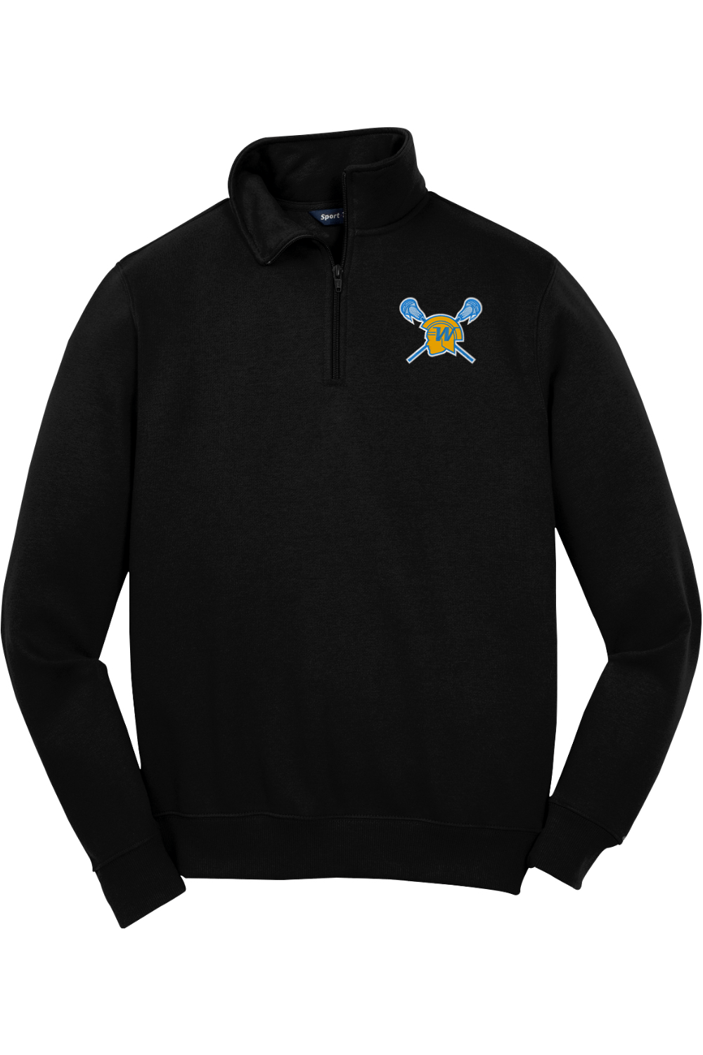 Wayzata Lacrosse Adult Embroidered Quarter-Zip Pullover Signature Lacrosse